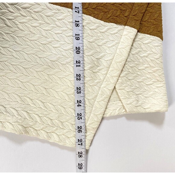 HD in Paris Textured Knit Pencil Skirt Womens 4 Asymmetrical Multi Color Block - Picture 16 of 16